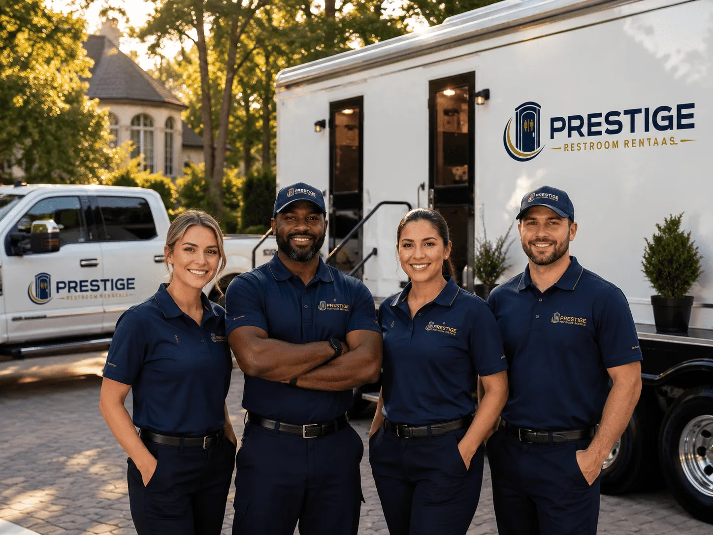 Trusted Luxury Portable Restrooms company in Funk, NE